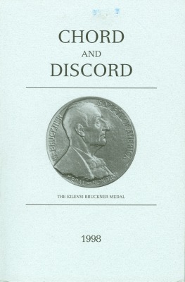 Bruckner Society of America: Chord and Discord - Volumes 1-3