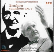 Symphony No. 2: Konwitschny / Gewandhaus Orchestra / Arturo Toscanini Society CD