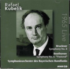 Symphony No. 8: Kubelik / Bavarian Radio Symphony Orchestra / Altus CD