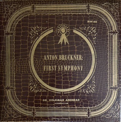 Symphony # 1: Volkmar Andreae / Niederosterreichische Tonkunstler Orchestra