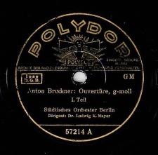 May, 2018: Overture in G Minor / Ludwig K. Mayer / Berlin Municipal Orchestra / 1942
