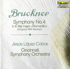 January, 2026: Symphony No. 4 / Jesus Lopes Cobos / Cincinnati Symphony / Telard CD