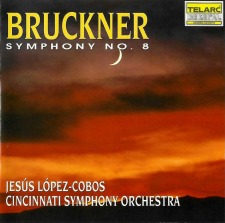 April, 2026: Symphony No. 8 / Jesus Lopez Cobos / Cincinnati Symphony / Telarc CD