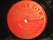 Bruckner 78 rpm set sells for $1,400.00