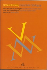 Orders From the MWV Catalog (Scores / Critical Reports / Symposiums / etc.)