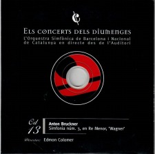 December, 2016: Symphony No. 3 / Edmon Colomer / Barcelona Symphony Orchestra