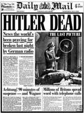 Engel, Friedrich: Hitler's Death as Announced on the Radio