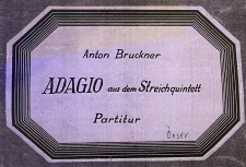 Adagio from the String Quintet