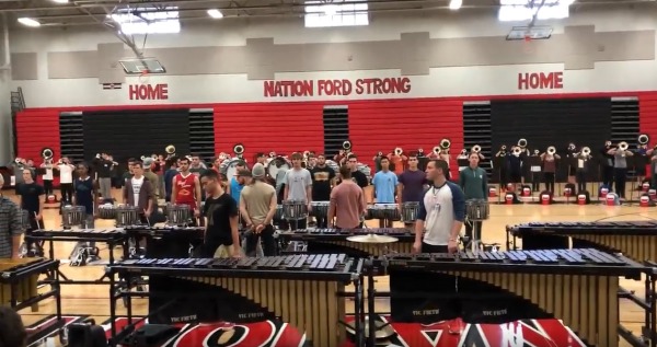 See what happens when you give a Bruckner Score to a drum and bugle corps...