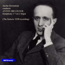 CD - Jascha Horenstein conducts Bruckner's Symphony No. 7 - 1928